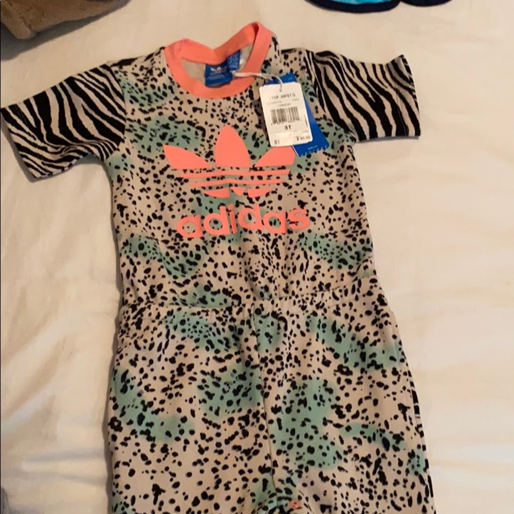 Toddlers adidas jumpsuit